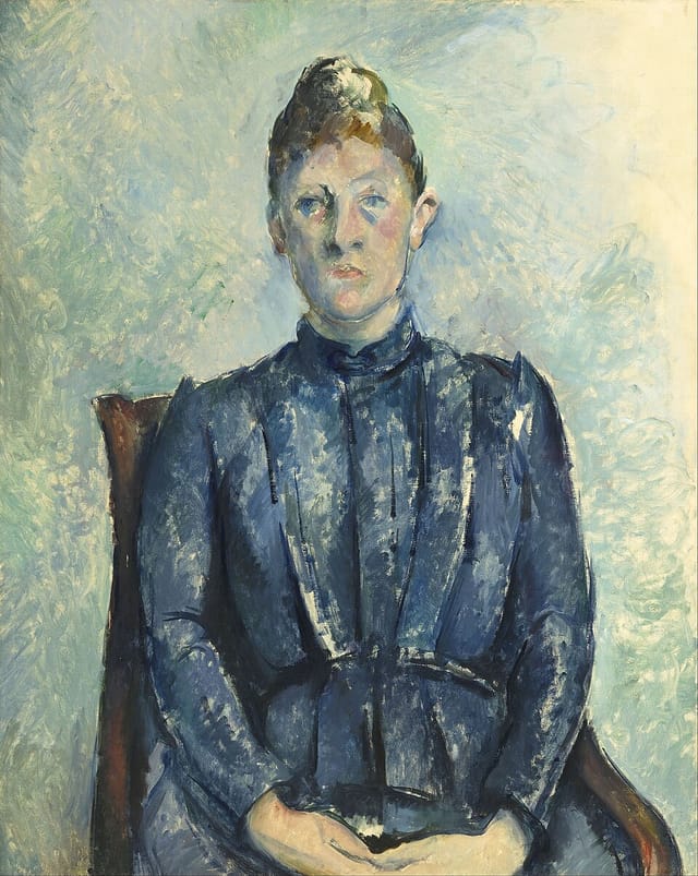 Portrait of Madame Cézanne — Cézanne