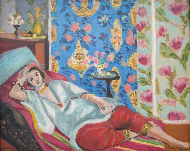 Odalisque in Red Trousers — Matisse