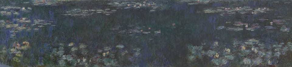 Seerosen — erster ovaler Saal — Monet
