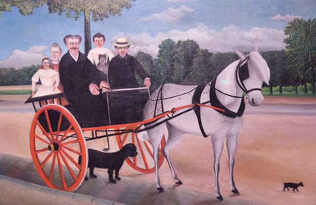 Père Junier's Cart — Rousseau
