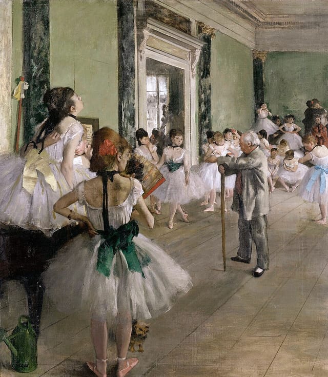 The Ballet Class — Degas