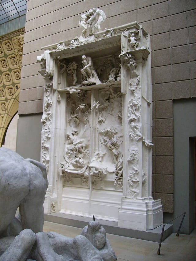 The Gates of Hell (plaster) — Rodin