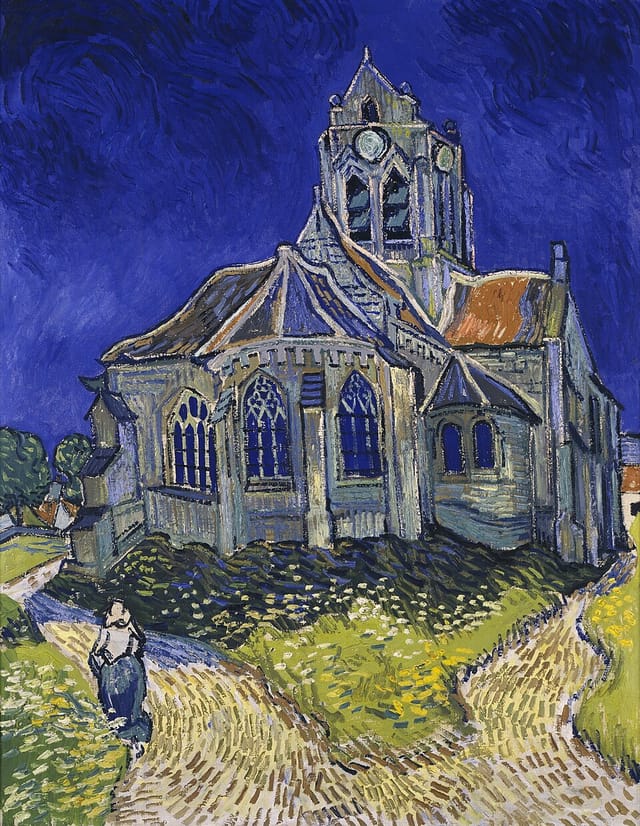 The Church at Auvers — Van Gogh
